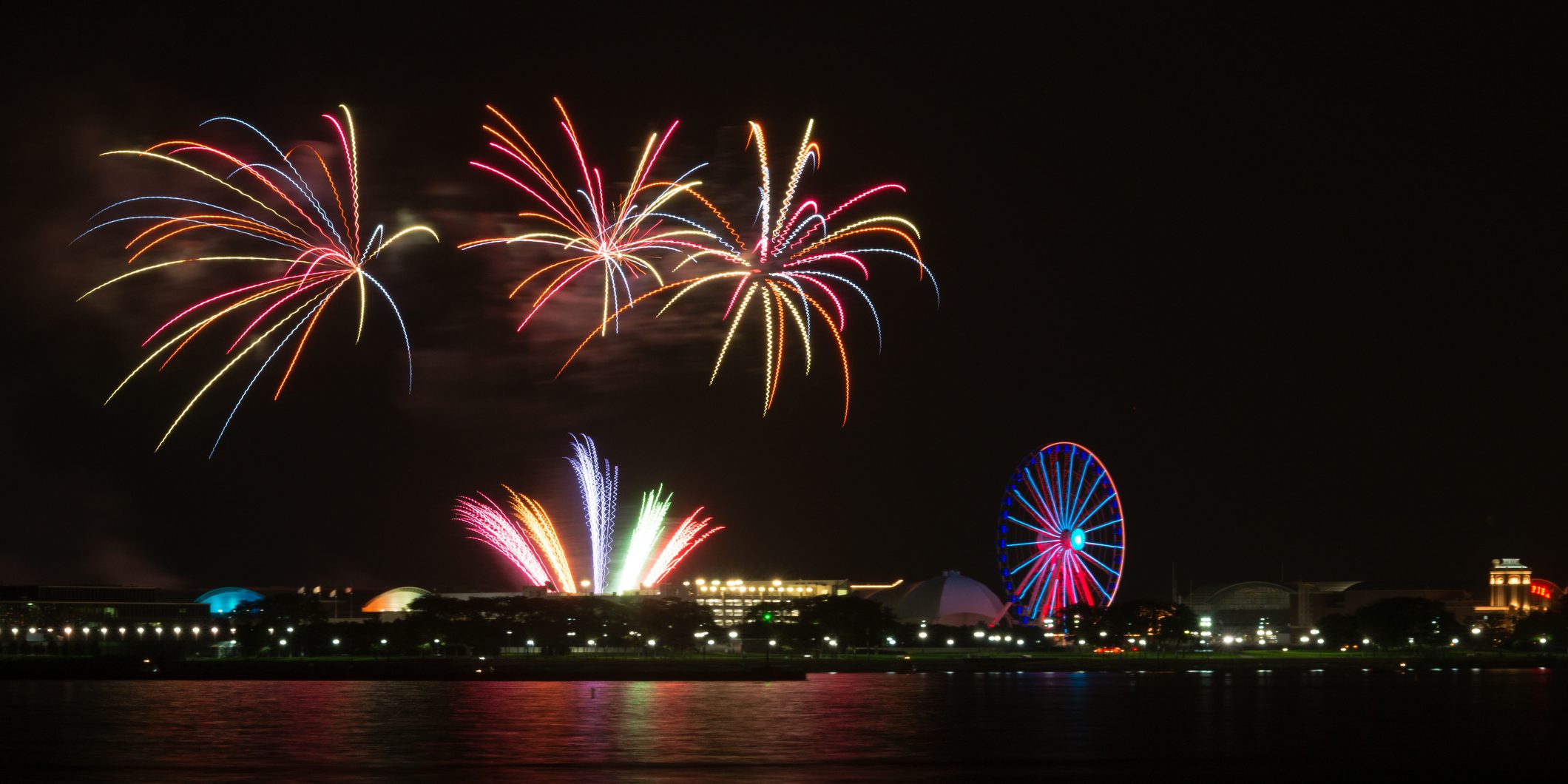 Fireworks at Navy Pier The WorldFamous Billy Goat Tavern